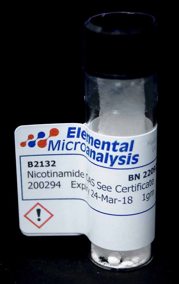 Nicotinamide-OAS-See-Certificate368344-Expiry-07-feb-26-1gm